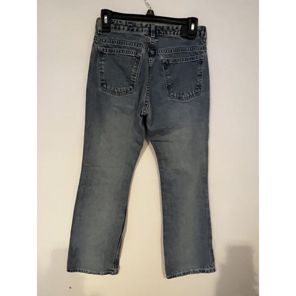 Vtg Silvertab Levis Y2K Womens Jeans 3 S (28x29) Short Cotton Denim Straight - Picture 8 of 8